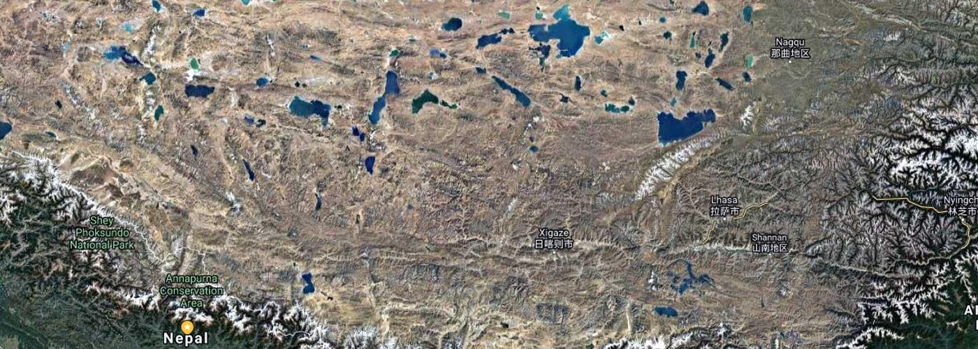 Tibet Map Picture Tibet Map Picture