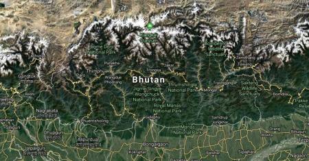 Bhutan Map Picture