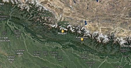Nepal Map Picture