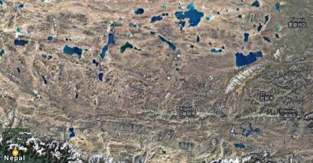 Tibet Map Picture