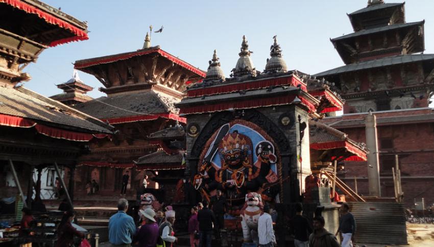 Kaal Bhairab at Kathmandu Durbar Square Kaal Bhairab at Kathmandu Durbar Square